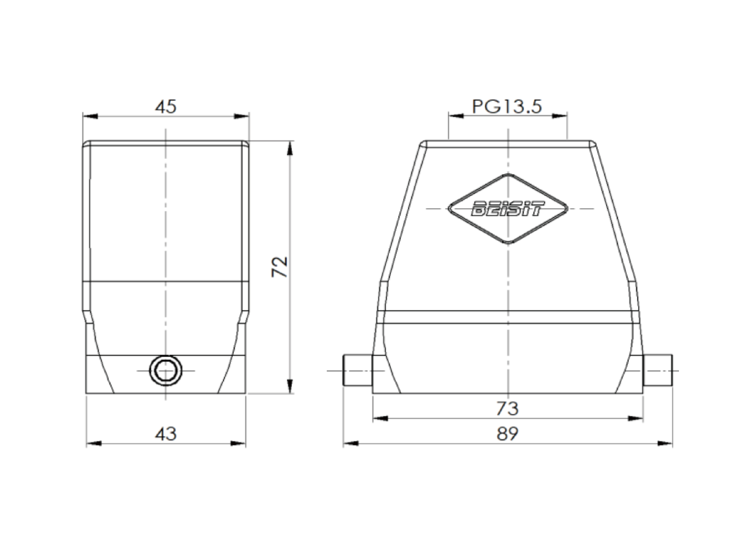 H10B-TOH-2PR-PG13.5